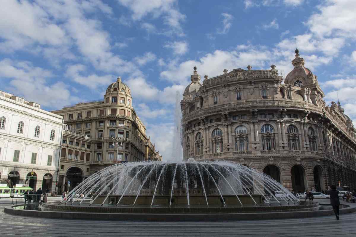 Immagini del centro di Genova