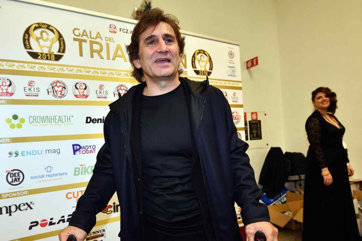 Alex Zanardi sorridente